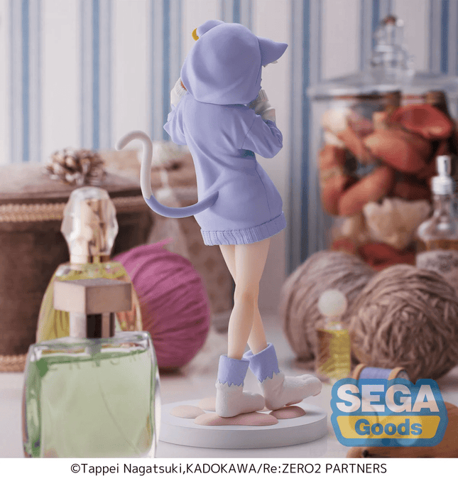 Re:Zero - Emilia - The Great Spirit Puck Mofumofu Luminasta Figure (SEGA) - ORBITOPIA FIGURES LTD