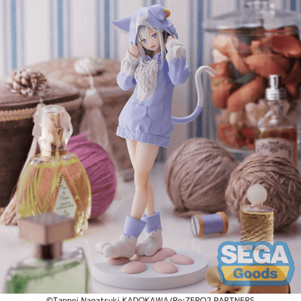 Re:Zero - Emilia - The Great Spirit Puck Mofumofu Luminasta Figure (SEGA) - ORBITOPIA FIGURES LTD