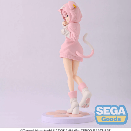 Re:Zero - Ram - Mofumofu Pack (Puck) Luminasta Figure (SEGA) - ORBITOPIA FIGURES LTD