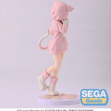 Re:Zero - Ram - Mofumofu Pack (Puck) Luminasta Figure (SEGA) - ORBITOPIA FIGURES LTD