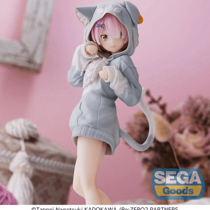 Re:Zero - Ram - The Great Spirit Puck SPM Figure (SEGA) - ORBITOPIA FIGURES LTD