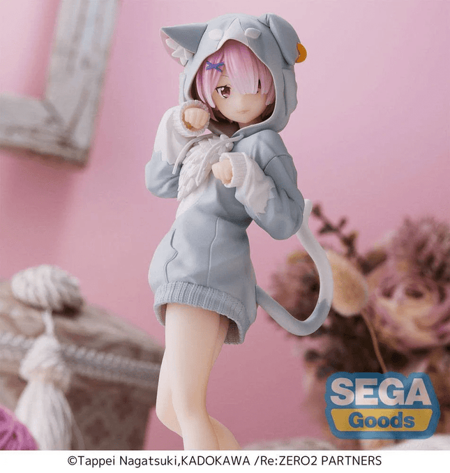 Re:Zero - Ram - The Great Spirit Puck SPM Figure (SEGA) - ORBITOPIA FIGURES LTD