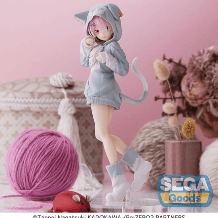 Re:Zero - Ram - The Great Spirit Puck SPM Figure (SEGA) - ORBITOPIA FIGURES LTD