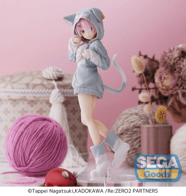 Re:Zero - Ram - The Great Spirit Puck SPM Figure (SEGA) - ORBITOPIA FIGURES LTD