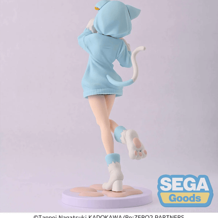 Re:Zero - Rem - Mofumofu Pack (Puck) Luminasta Figure (SEGA) - ORBITOPIA FIGURES LTD