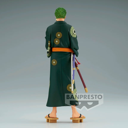 Roronoa Zoro Figure – One Piece Yukata Ver. (Grandline Series DXF) - OrbiTopia