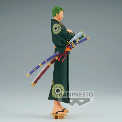 Roronoa Zoro Figure – One Piece Yukata Ver. (Grandline Series DXF) - OrbiTopia
