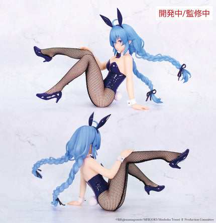 Roxy Migurdia One-Seventh Carat Bunny 1/7 figure, side and rear views of the same figure