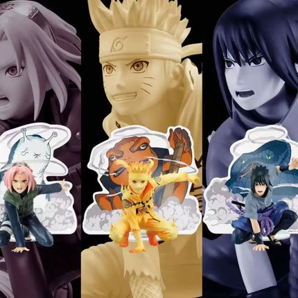Sasuke Uchiha Anime Figure with Manda – 10cm Premium Naruto Collectible - OrbiTopia