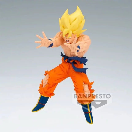 Super Saiyan Goku Anime Figure – Dragon Ball Z | 14cm Banpresto Match Makers Collectible - OrbiTopia