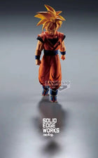 Super Saiyan Goku Anime Figure – Dragon Ball Z | 17cm Banpresto Solid Edge Works Collectible - OrbiTopia