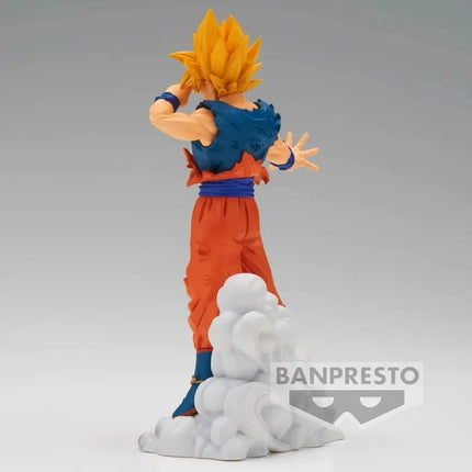 Super Saiyan Goku Anime Figure – Dragon Ball Z History Box | 15cm Banpresto Collectible - OrbiTopia