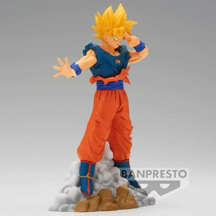 Super Saiyan Goku Anime Figure – Dragon Ball Z History Box | 15cm Banpresto Collectible - OrbiTopia
