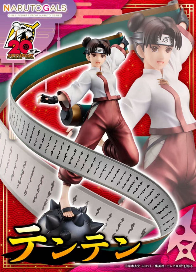 Tenten Naruto Figure – Dynamic Scroll Pose - OrbiTopia