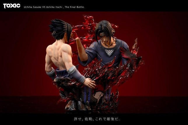 Uchiha Sasuke vs Uchiha Itachi – Naruto Resin Statue (Toxic Studio) - OrbiTopia