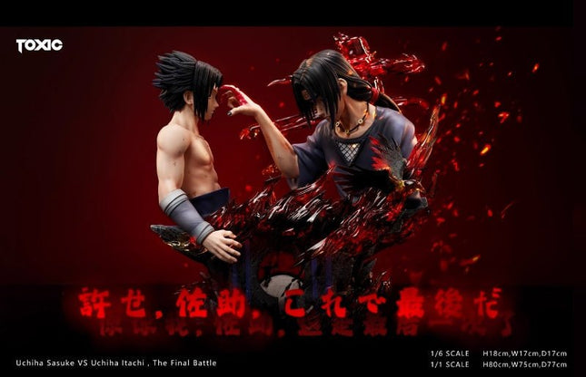 Uchiha Sasuke vs Uchiha Itachi – Naruto Resin Statue (Toxic Studio) - OrbiTopia