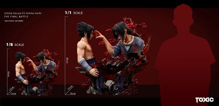 Uchiha Sasuke vs Uchiha Itachi – Naruto Resin Statue (Toxic Studio) - OrbiTopia